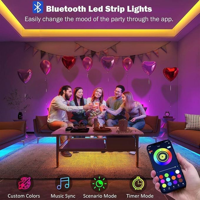 LED MULTI COLORS STRIP LIGHTS — view 3