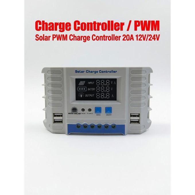 Solar PWM Charge Controller 30A 12V/24V — view 2